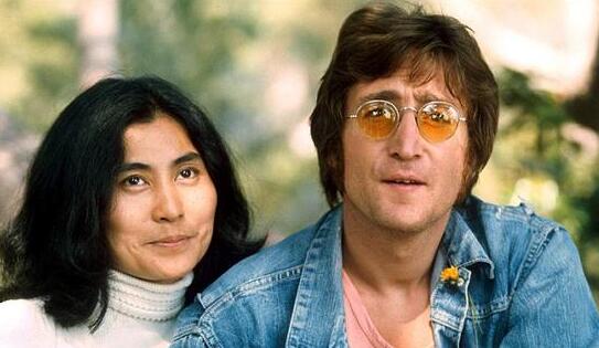 约翰-列侬与妻子