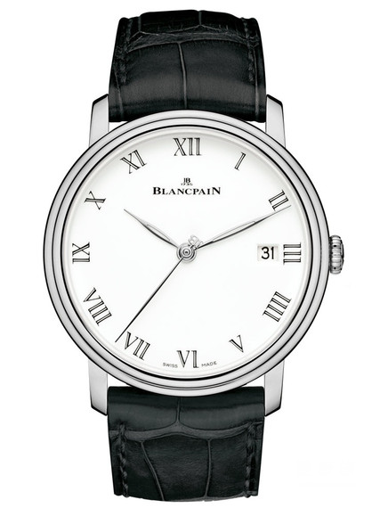 Blancpain宝珀Villeret系列大三针超薄腕表