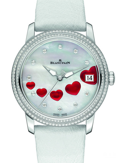 Blancpain宝珀2013年情人节限量款女装系列腕表