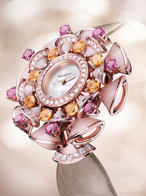 BVLGARI宝格丽2015全新DIVA系列珠宝腕表102420