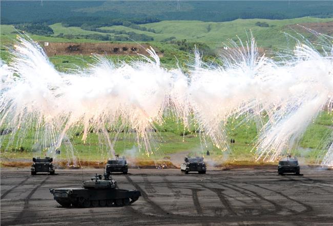 日本模拟夺岛 盘点日本模拟夺岛的兵力及新式武器