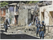 【图】武装人员袭喀布尔 塔利班组织袭击阿富汗首都造成上百人死伤