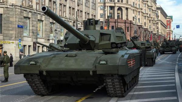俄军正式采购坦克 世界5大武器中最强的是T-14坦克