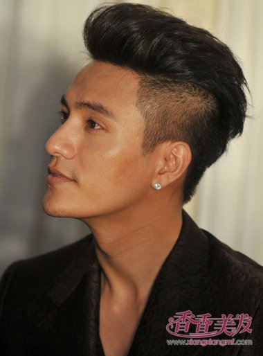 陈坤的子弹头短发发型 适合短头发的发型