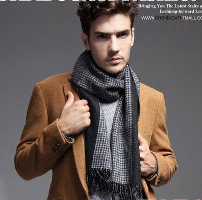 形象指南：男士冬季不同款式围巾该如何搭配12