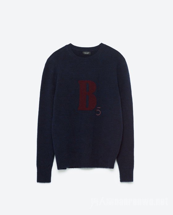 Zara Letter sweater