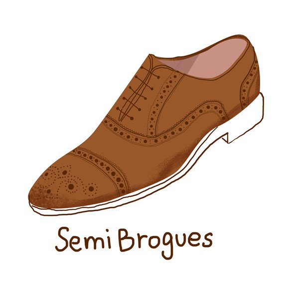 Semi Brogues