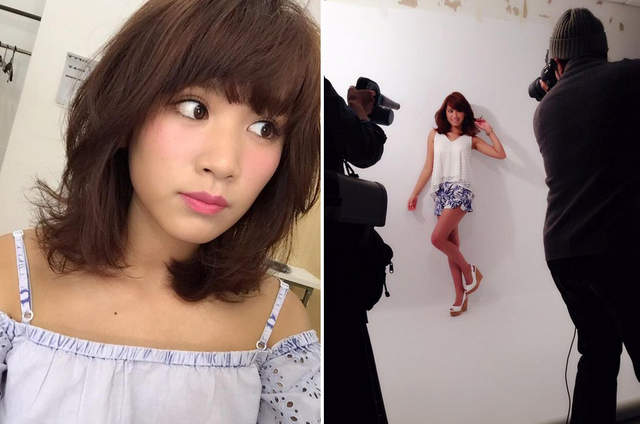 模特与写真偶像双领域都能攻略的日本完美女孩