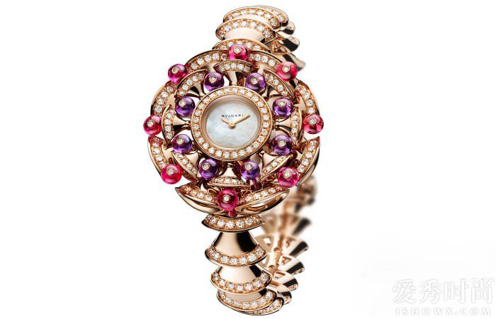 宝格丽创意珠宝系列102080 DVP39WGD1GD1AR腕表