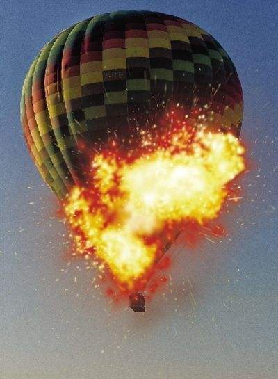 氢气球爆炸