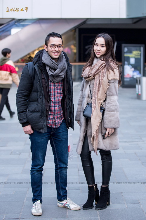 早春与时尚邂逅的北京街头，潮男们的新风尚