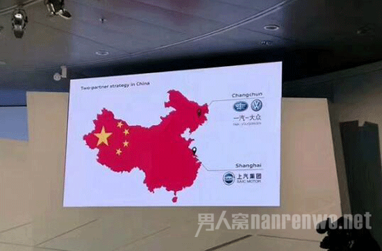 错误的中国地图