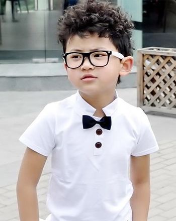 韩版男生短卷发造型 潮流的男生款烫发设计