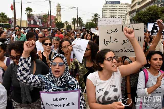 摩洛哥性侵女孩视频疯传引示威