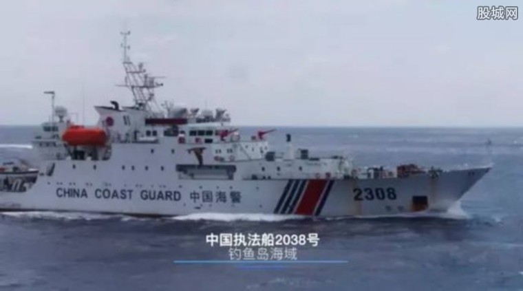 中国巡航钓鱼岛视频