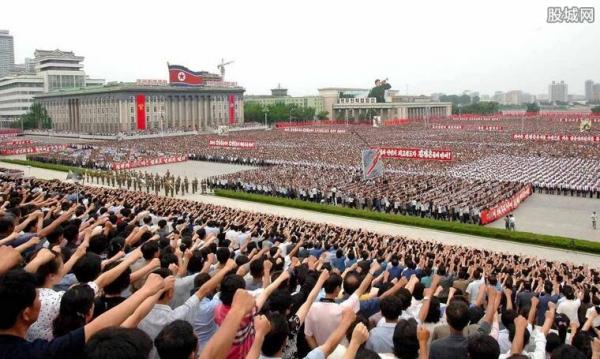 朝鲜举行十万人反美集会