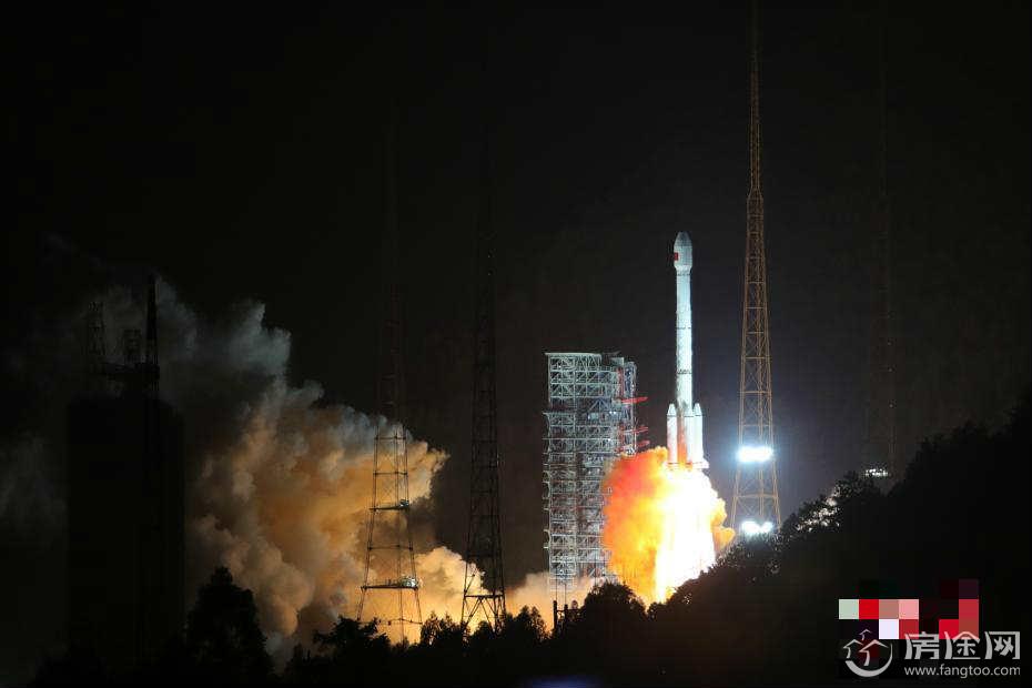 中国一箭双星成功发射北斗三号卫星