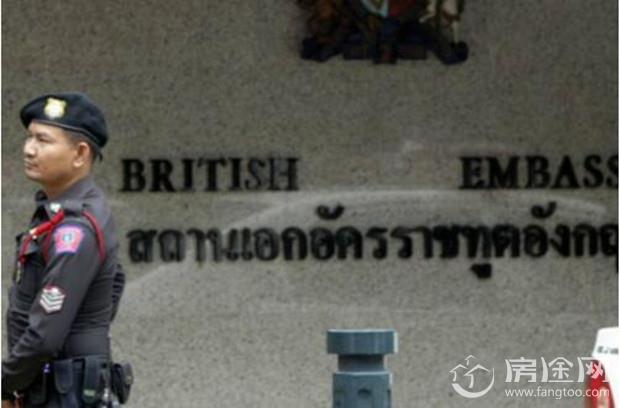 英政府缺钱出售大使馆 旅居海外的英国民众被激怒