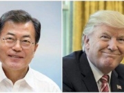 韩美领导人互通电话 再次确定韩国半岛无核化立场