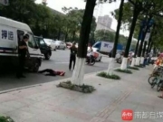 广东东莞一男子追砸运钞车被现场击毙视频 现场血腥画面曝光