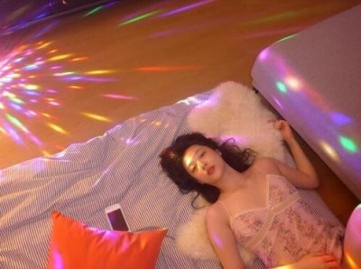 露点走光！雪莉晒自拍疑似再走光照片全集