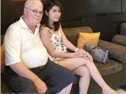 泰国性感女优嫁70岁富翁 结婚半月丈夫入院