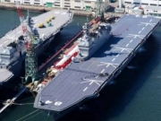 <b>日本侵华战舰复活 日本最大直升机航母加贺号入列</b>