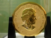 <b>世界最大金币被偷 重达100公斤超级金币价值450万美元一夜被盗</b>