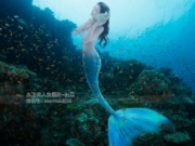 沈梦瑶- ［TGOD推女神］水下美人鱼写真迷失在蓝色海洋里