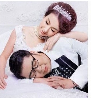 吴昕杜海涛婚纱照