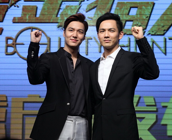 李敏镐和钟汉良是首次合作