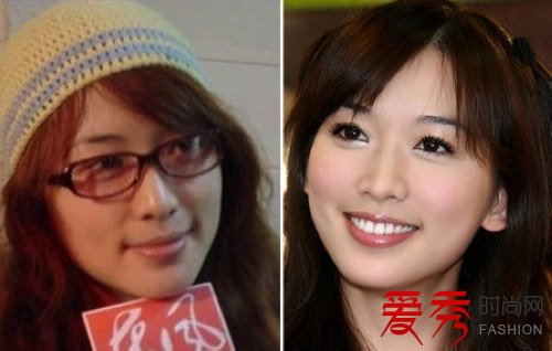 林志玲素颜VS上妆
