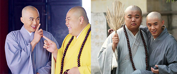 叶祖新高昊《活佛济公》对比照