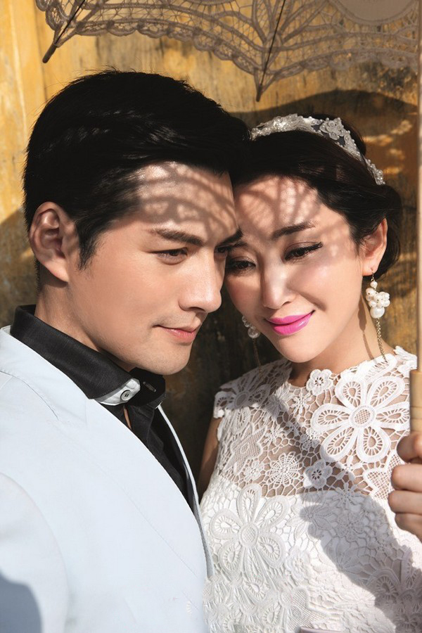 严屹宽杜若溪婚纱照