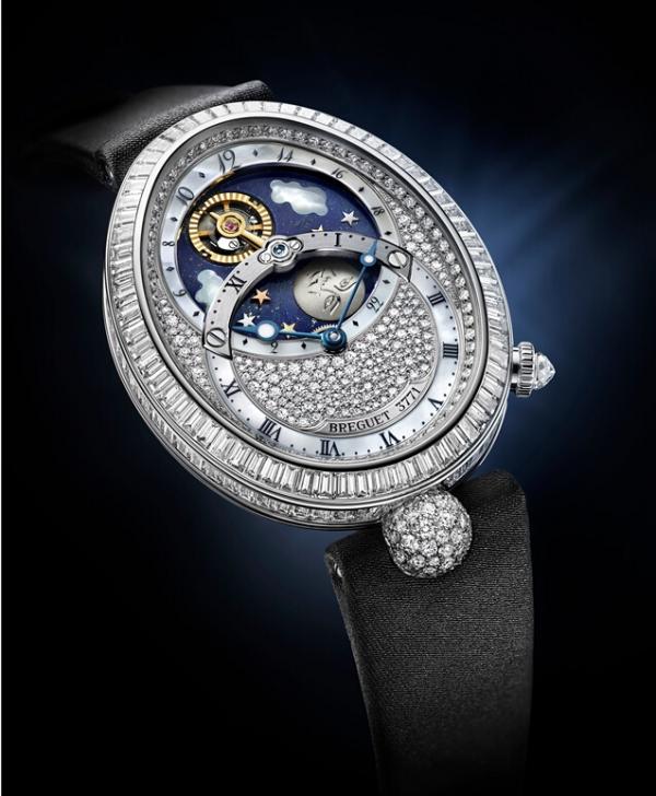 宝玑(Breguet)那不勒斯王后系列 昼夜显示女装腕表8998 Reine de Naples“Day/Night” 8998