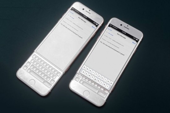 异想天开的iPhone概念： 配黑莓的Priv键盘