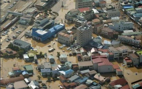 日本北海道暴雨 岛国无法抵抗台风的伤害