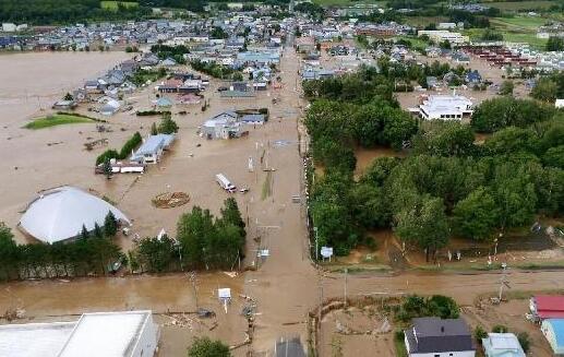 日本北海道暴雨  呼吁曾因台风受灾严重的十胜地区注意防范