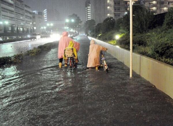 日本北海道暴雨  呼吁曾因台风受灾严重的十胜地区注意防范