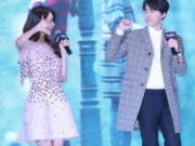 【图】gee少女时代林允儿现场教学 李易峰新歌发布会女神助阵