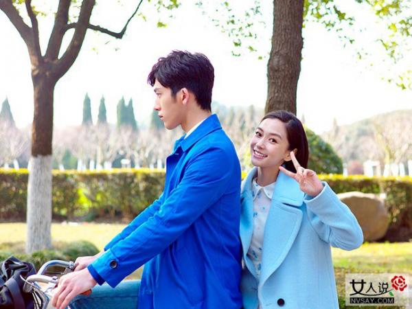 angelababy微博配图 曝与井柏然一见钟情令晓明醋意大发