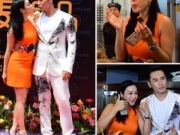 【图】钟丽缇张伦硕是真的吗 当众亲吻男友秀钻戒