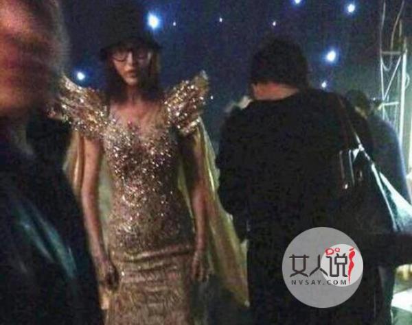 唐嫣金鹰女神造型好丑 杀马特造型妆容太雷亮瞎众人眼