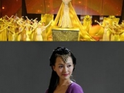 【图】唐嫣参加金鹰节惊艳亮相 化身女神华丽造型惹争议