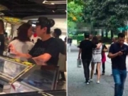 【图】王思聪携嫩妹逛街 大方当众搭肩疑又有新欢