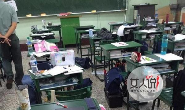 学生带土制手榴弹上课 不慎走火爆炸火光冲天十分可怕