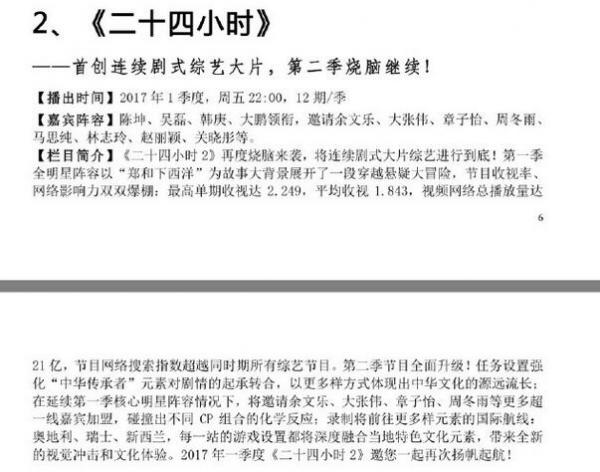 二十四小时第二季拟邀赵丽颖余文乐大张伟章子怡周冬雨林志玲关晓彤等