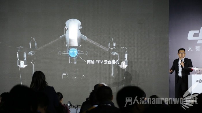 大疆传媒CEO乔岩介绍“悟”Inspire 2产品特性