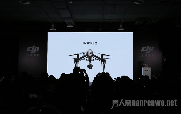 “悟”Inspire 2亮相发布会现场