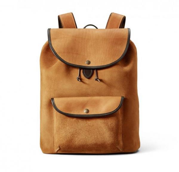  RUGGED SUEDE BACKPACK